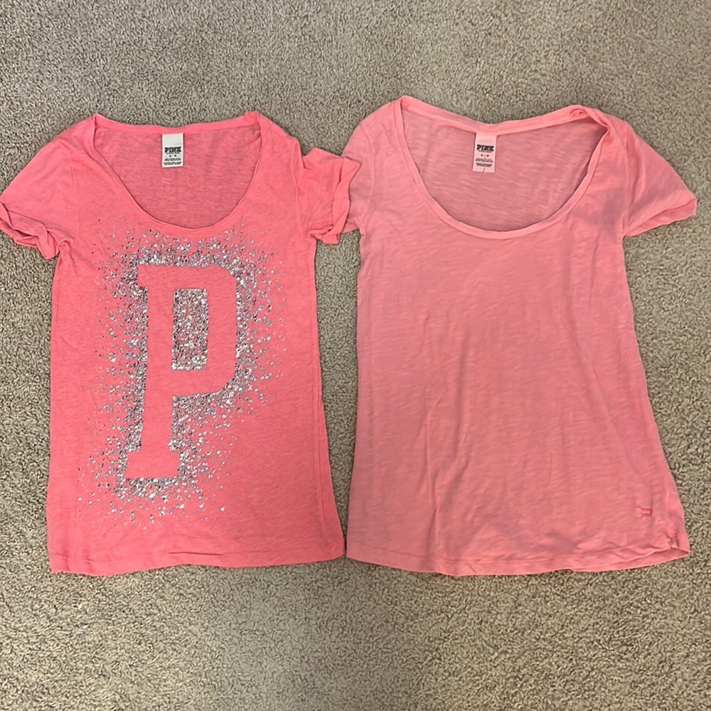 PINK - Set of 2 - Pink T-shirts